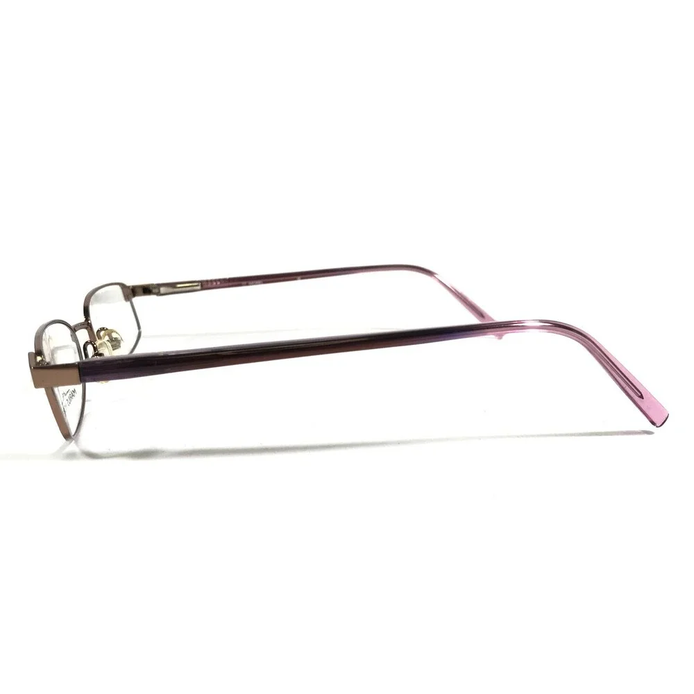 Morel IM011 5981 Eyeglasses Frames Purple Gold Rectangular Full Rim 50-19-140